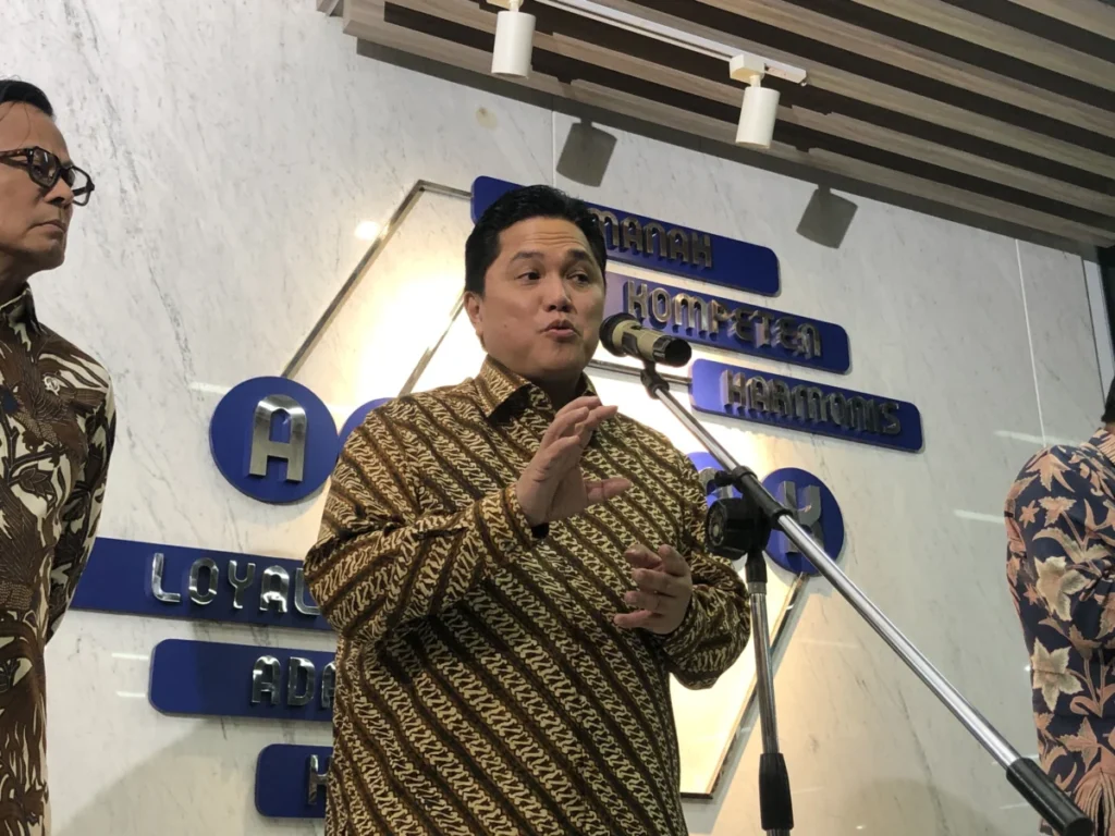 Menteri Badan Usaha Milik Negara (BUMN) Erick Thohir --Istimewa