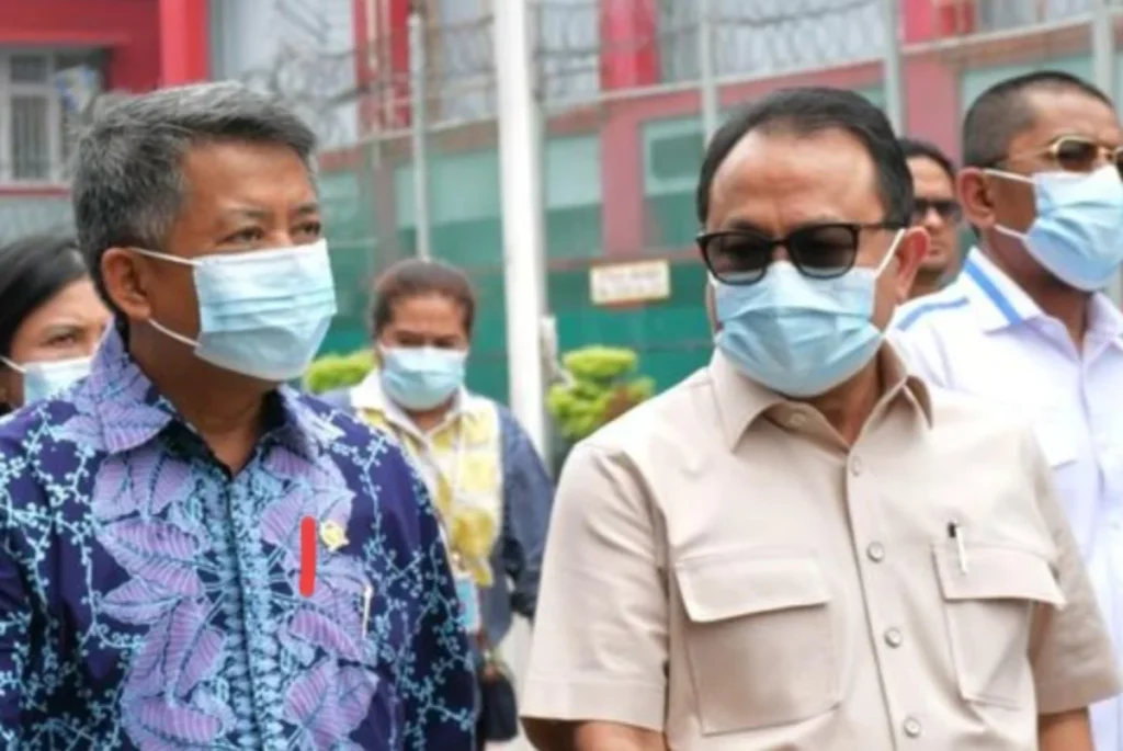 Anggota DPR RI Komisi XIII M Sohibul Iman saat melakukan sidak ke Lapas Salemba