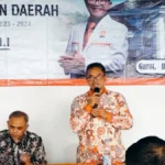 Anggota DPRD Jawa Barat Fraksi PKS saat mensosialisasikan Peraturan Daerah di Kabupaten Garut. (Foto : Istimew