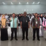 Suasana pelaksanaan Ujian CAT PPPK Tahun Anggaran 2024 di Al Fath Building Center, Jalan Letnan Harun, Sukarin