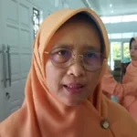 Ketua Dharma Wanita Persatuan bidang Dinas Lingkungan Hidup Kabupaten Garut, Eka Aryanti