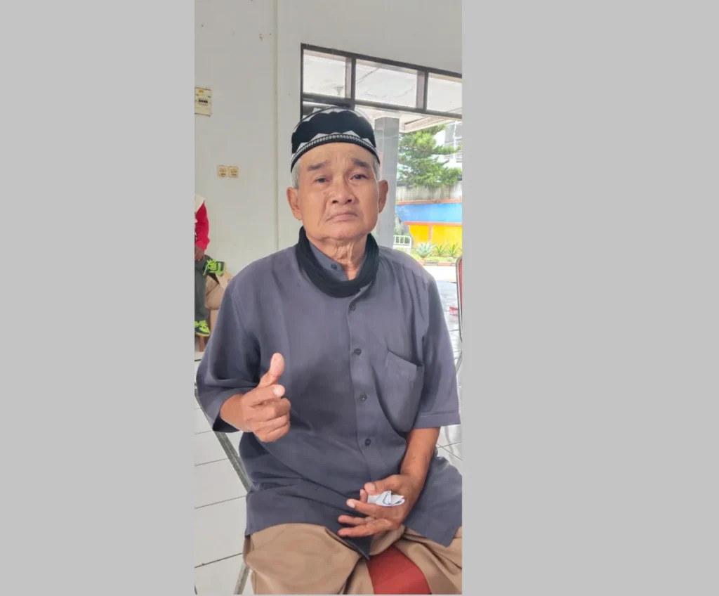 Muhammad Ali lansia di Griya Lansia Garut (Ale/Radar Garut)