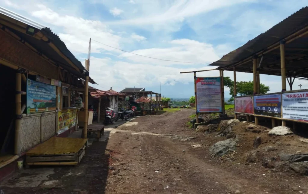 Tempat wisata di kawasan Gunung Guntur (Rizki/Radar Garut)