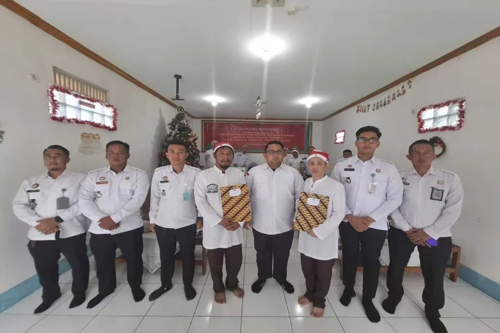 3 Narapidana Lapas Garut mendapatkan remisi khusus