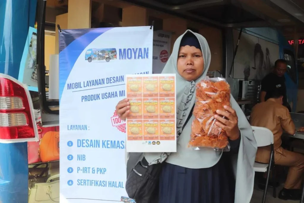 UMKM Garut mendapatkan bantuan kemasan gratis