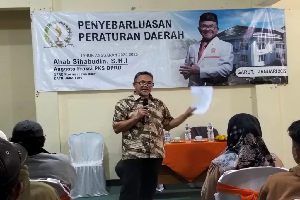 sosialisasi Peraturan Daerah (Perda) Nomor 2 Tahun 2022 di Garut.