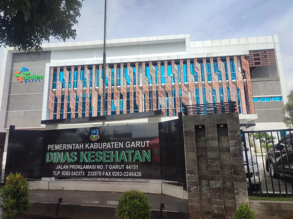 Kantor Dinas Kesehatan Kabupaten Garut (Rizka/Radar Garut)