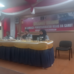 Kalapas Garut Rusdedy (dua dari kanan) bersama jajaran melaksanakan refleksi akhir tahun 2024