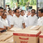 Pemerintah mulai menggelar operasi pasar pangan murah jelang Ramadan 2025 di ratusan titik di Indonesia.-Dok.