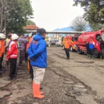 Sekda Garut melaksanakan apel bersama BPBD (istimewa)