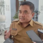 Budi Gan Gan selaku Asisten Daerah (Asda 3) Bidang Administrasi Umum Setda Garut