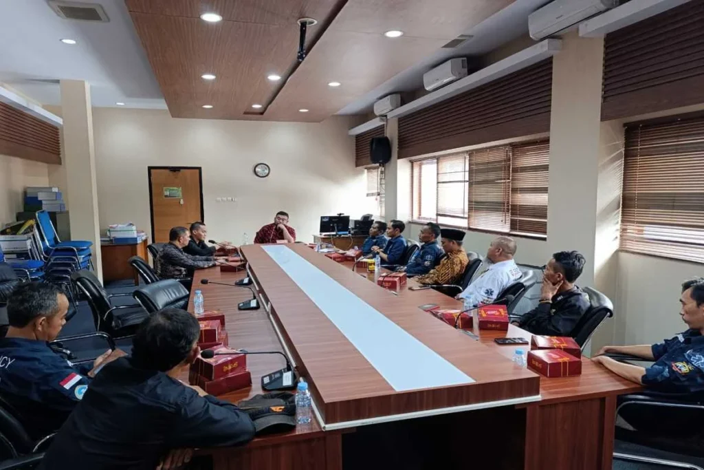 Yudha Puja Turnawan menerima audiensi dari PPDS