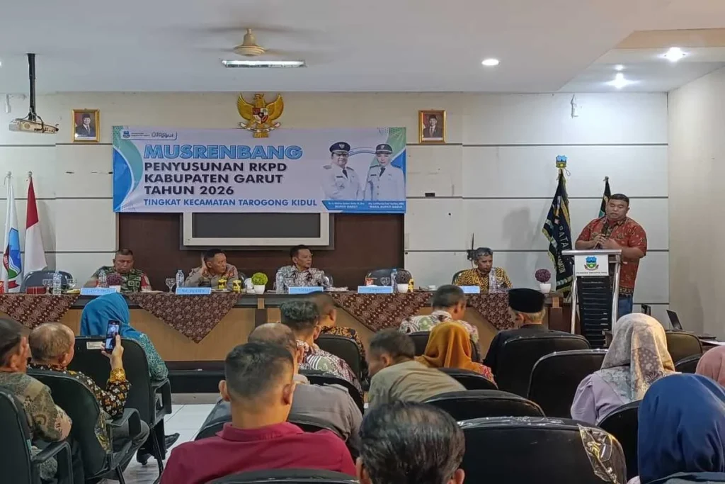 Yudha Puja Turnawan hadir dalam musrenbang tingkat Kecamatan Tarogong Kidul