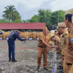 Abdusy Syakur Amin Pimpin Apel Gabungan Perdana di Pemkab Garut