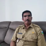 Kalak BPBD kabupaten Garut, Aah Anwar (Foto Rizka)