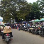 Kerkof Garut dipadati pengunjung (Rizki/Radar Garut)