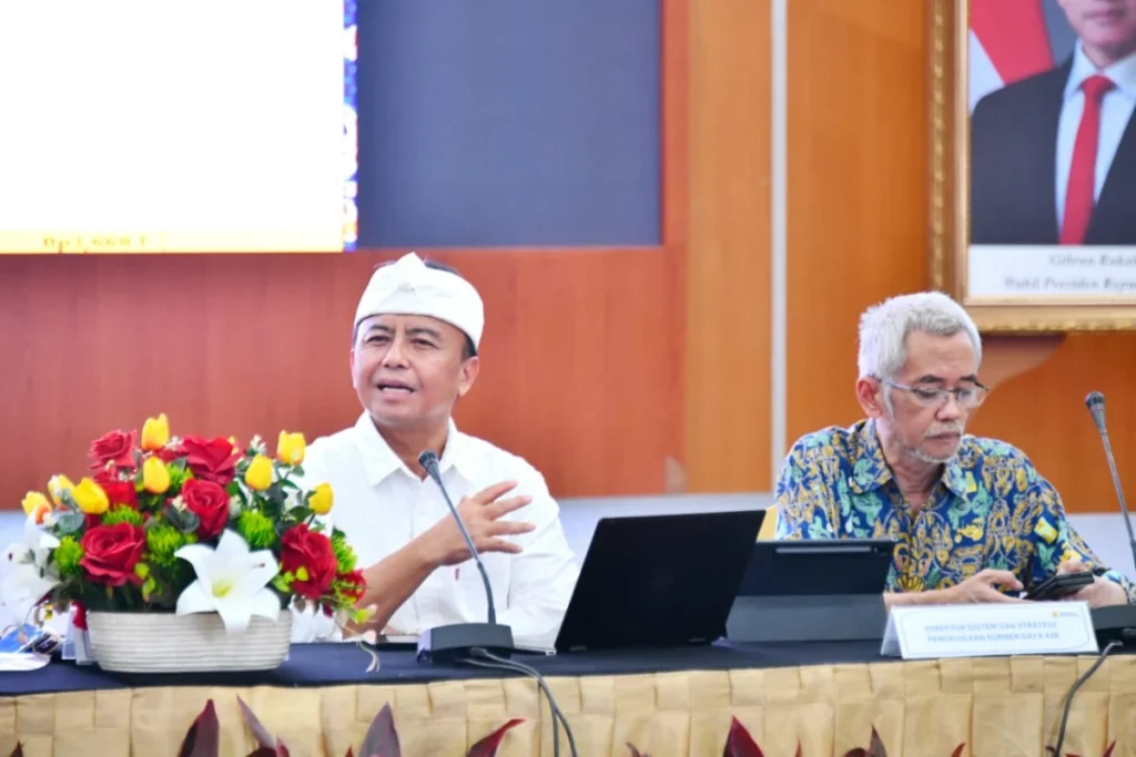 Sekda Jabar Herman Suryatman menghadiri Rapat Koordinasi Teknis Pengadaan Tanah dan Pengendalian Banjir di Jak