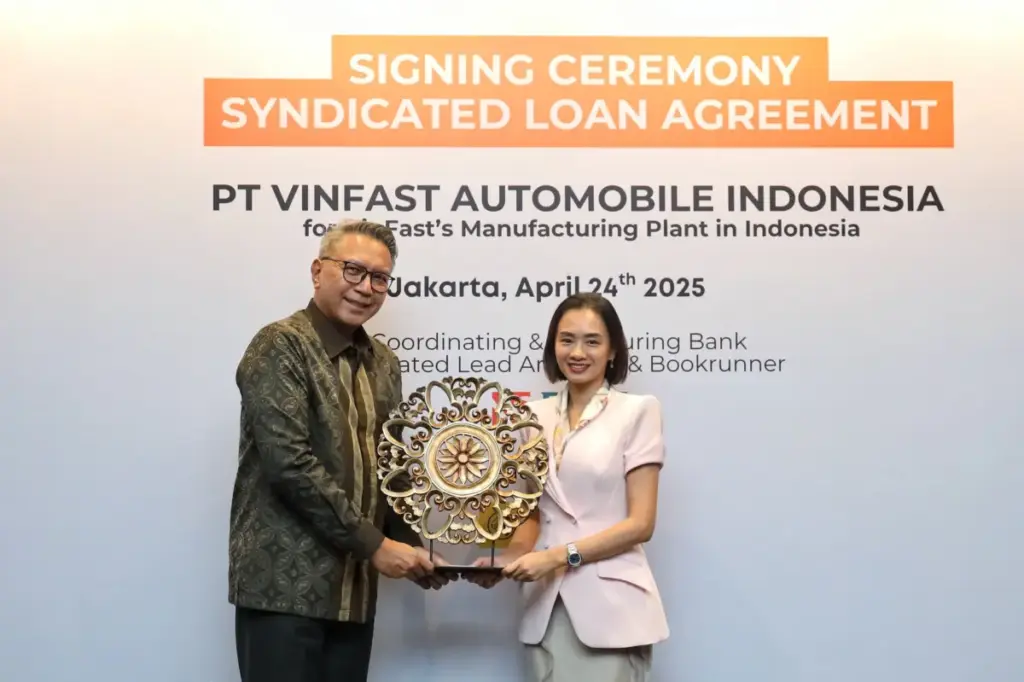 Penandatanganan perjanjian kredit digelar di Jakarta, Kamis (24/4/2025) antara BNI yang diwakili International