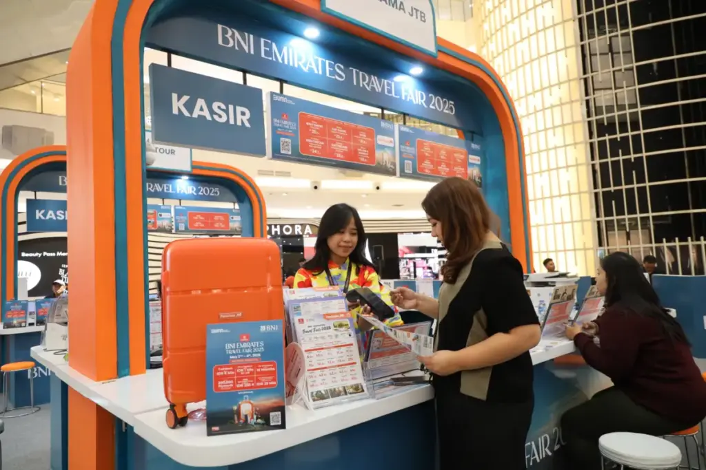 Untuk mendongkrak Transaksi, BNI-Emirates Travel Fair 2025 Kembali Hadir dengan Beragam Penawaran Menarik