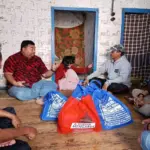 Yudha Puja Turnawan mengunjungi emek Eja penyandang disabilitas