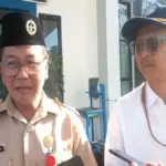 Nia Gania (kiri) bersama Hendro