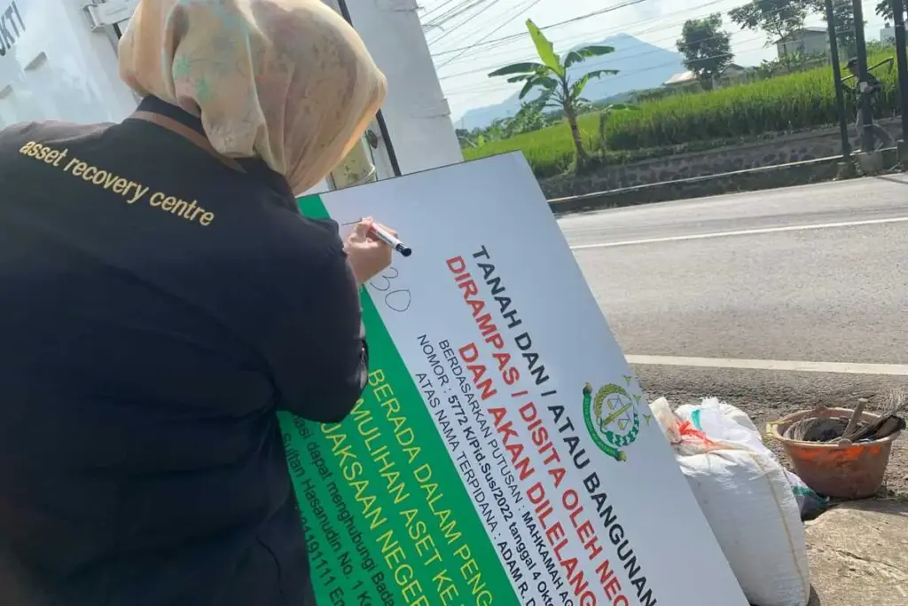 Kejagung sita aset terpidana kasus Asabri di Garut