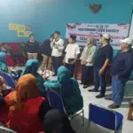 Pembentukan pengurus koperasai desa merah putih di desa Cibiuk Kaler Kecamatan Cibiuk. (dok pepen apendi)