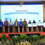 BNI bersama OJK menggelar edukasi keuangan bagi Mahasiswa di Universitas Muhadi Setiabudi, Brebes, Kamis (22/0