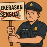 ilustrasi larangan kekerasan seksual (AI)