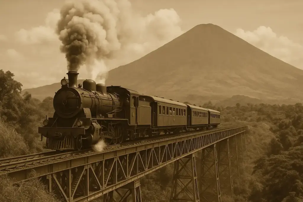 foto ilustrasi kereta api Garut Cibatu Cikajang