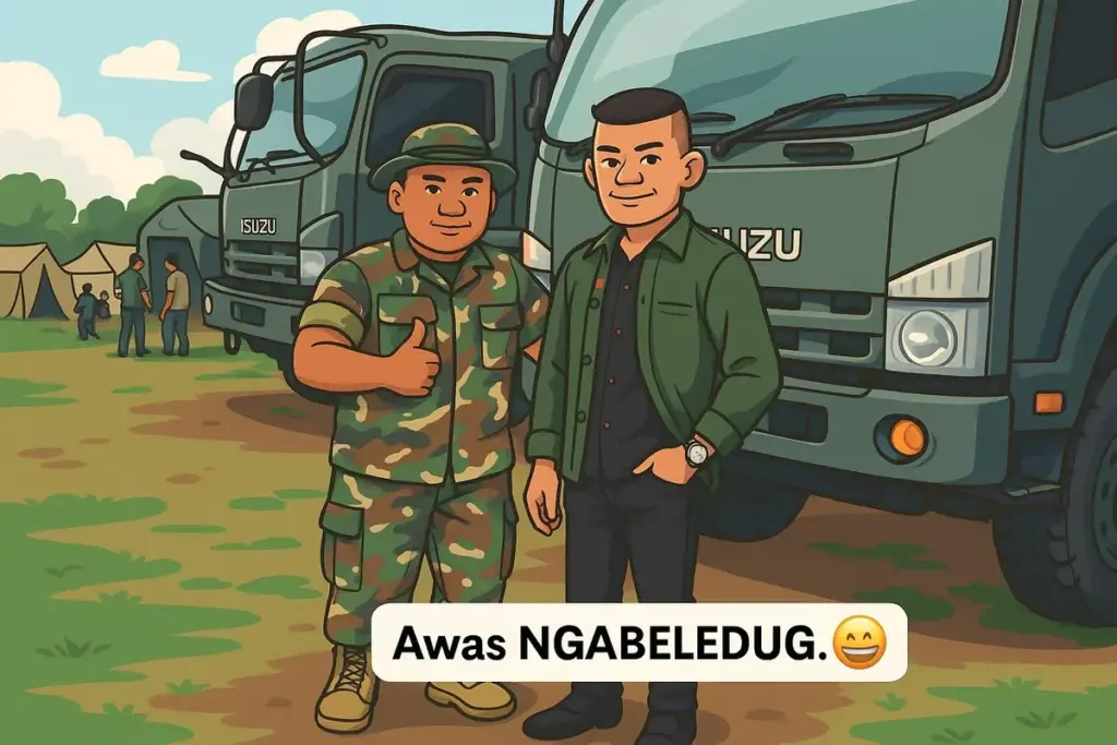 foto ilustrasi korban ledakan amunisi tak layak pakai di Garut. foto dibuat mirip dengan foto asli korban