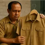 ILUSRTRASI penjaga sekolah gagal jadi ASN
