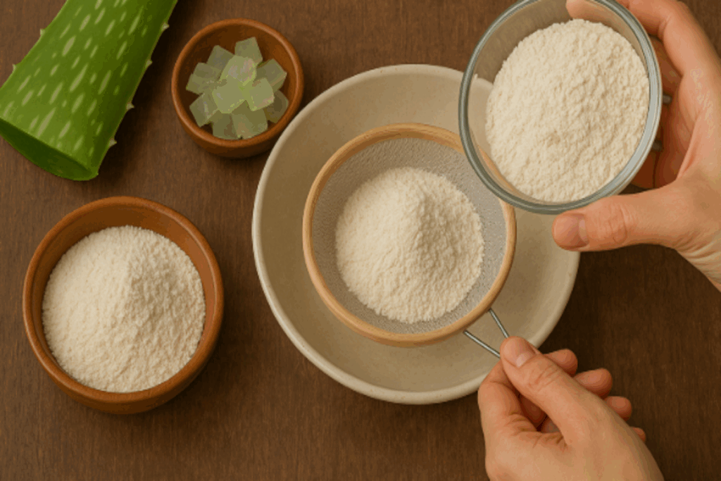 Cara Membuat Tepung Lidah Buaya sebagai Obat Alami Asam Lambung