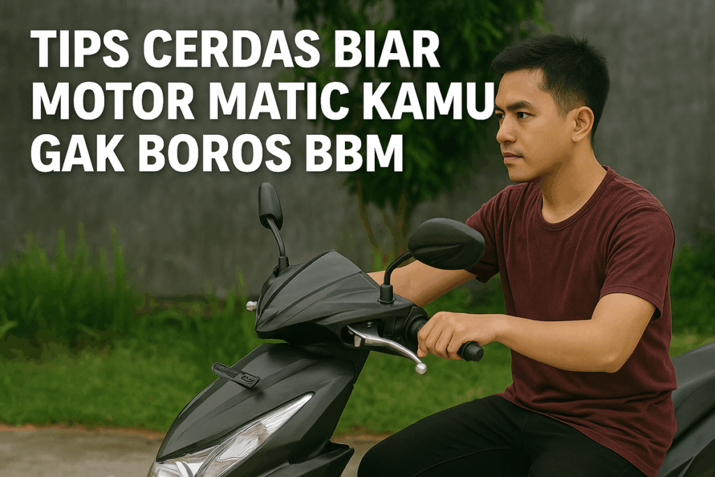 Tips Cerdas Biar Motor Matic Kamu Gak Boros BBM, Bisa Langsung Dicoba!