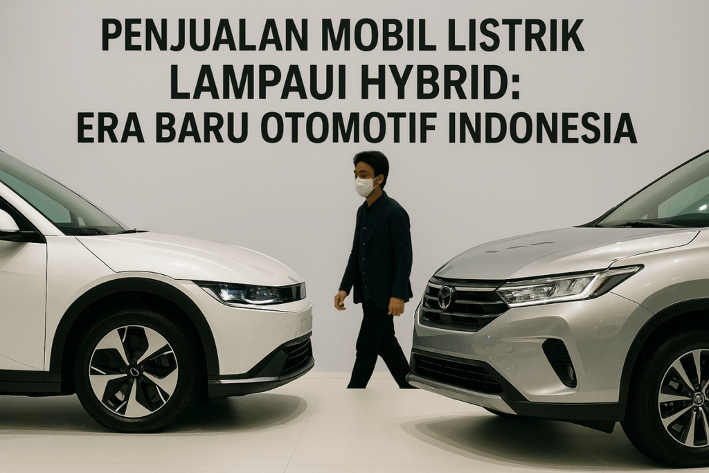 Penjualan Mobil Listrik Salip Hybrid: Tanda Zaman Baru di Jalanan Indonesia?
