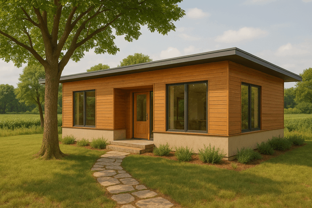 Desain Rumah Minimalis Modern yang Cocok untuk Suasana Pedesaan