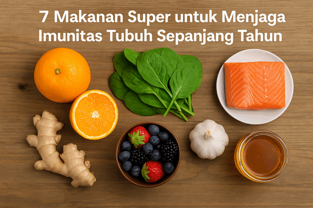 7 Makanan Super untuk Menjaga Imunitas Tubuh Sepanjang Tahun