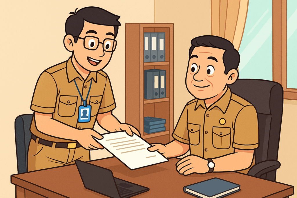 ilustrasi PNS mengajukan pensiun dini