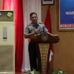Kalapas Garut memberikan sambutan