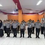 Lapas Garut mengikuti Apel Bersama Pegawai yang diselenggarakan secara serentak di lingkungan Kementerian Koor