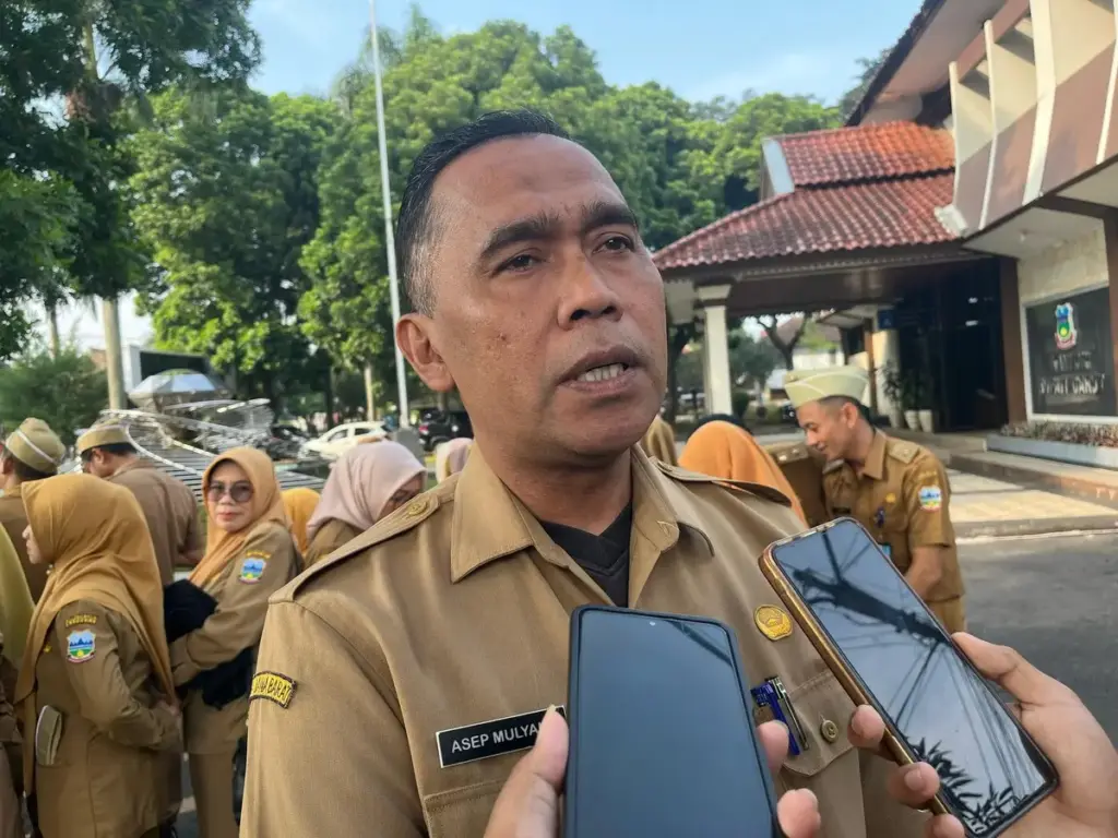 Kepala Bidang Pemberdayaan pada Diskop UKM Garut, Asep Mulyana