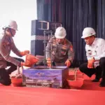 groundbreaking pembangunan gedung Stasiun Pelayanan Pemenuhan Gizi (SPPG)