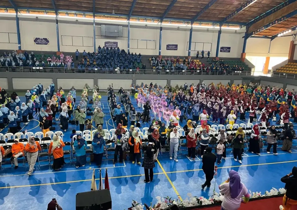 IGTKI Kabupaten Garut menggelar kegiatan Tasyakur Bi Ni\'mat dalam rangka memperingati 75 tahun IGTKI-PGRI