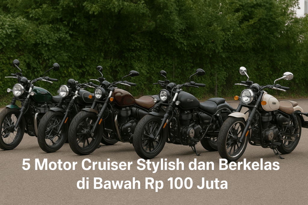 Motor Cruiser Gaya Keren di Bawah Rp 100 Juta? Ini Pilihannya Buat Kamu!