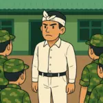 ilustrasi Gubernur Jabar Dedi Mulyadi memantau program barak militer siswa (AI)
