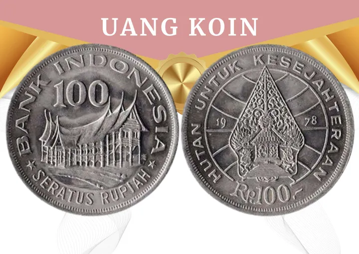 seputar koin Rp100 rumah gadang