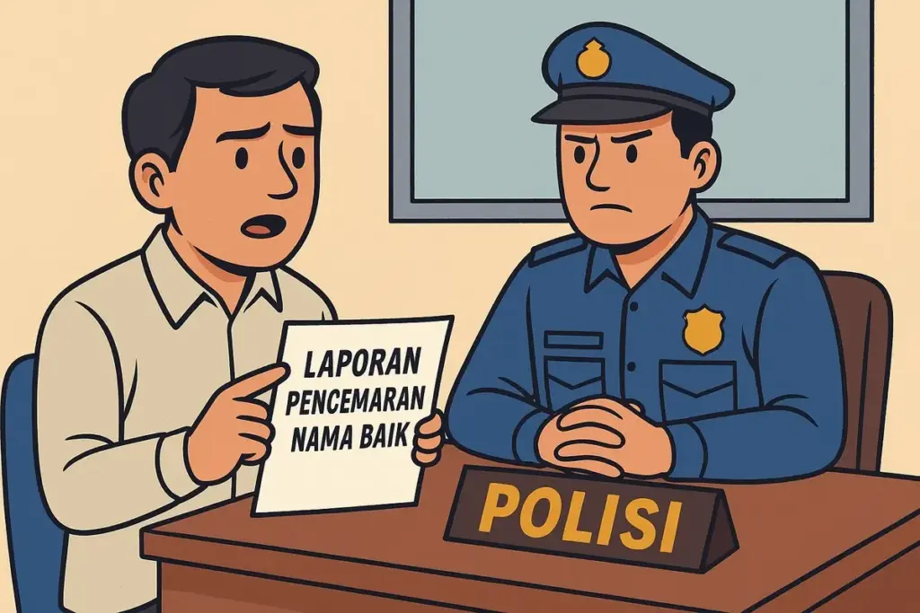 ilustrasi laporan polisi P3N