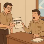 ilustrasi pengajuan pensiun dini