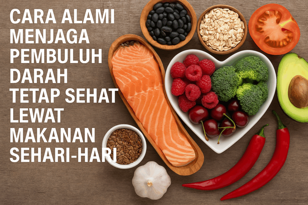 Cara Alami Menjaga Pembuluh Darah Tetap Sehat Lewat Makanan Sehari-hari