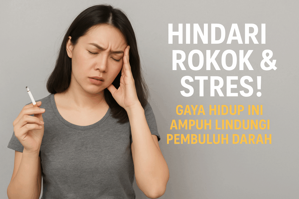 Hindari Rokok & Stres! Gaya Hidup Ini Ampuh Lindungi Pembuluh Darah